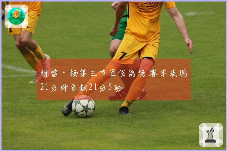 特雷·杨第三节因伤离场 赛季表现21分钟贡献21分5助